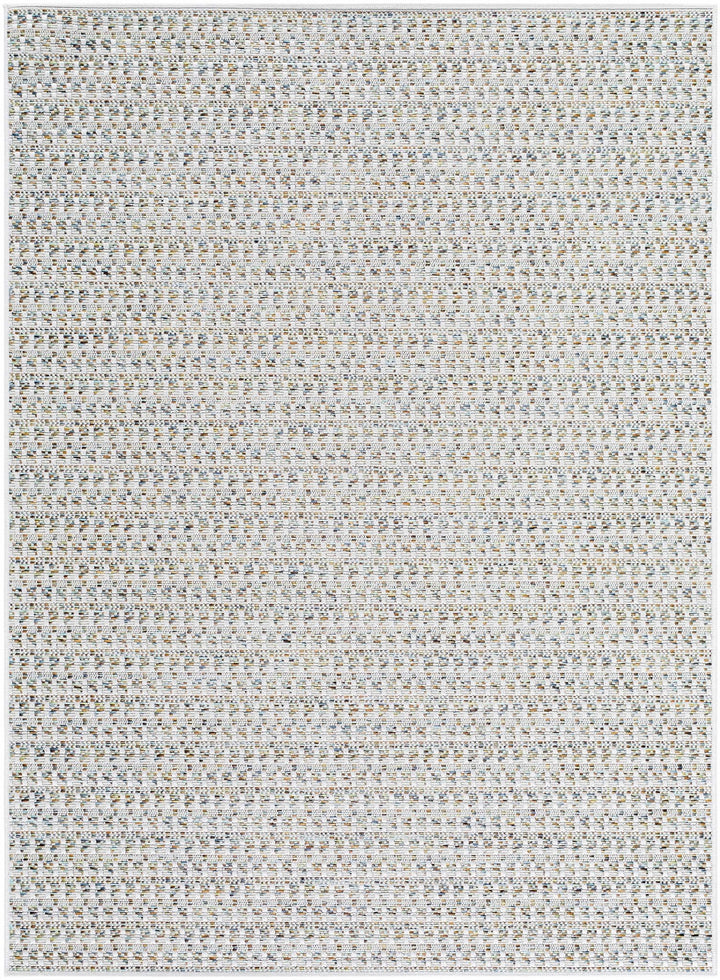Ataret Modern Style Ivory Outdoor Area Rug - The Rug Decor
