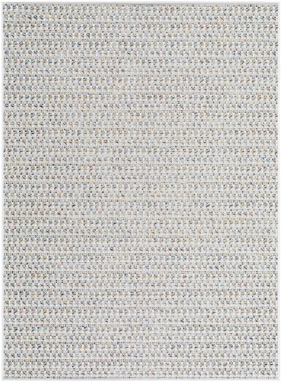 Ataret Modern Style Ivory Outdoor Area Rug - The Rug Decor