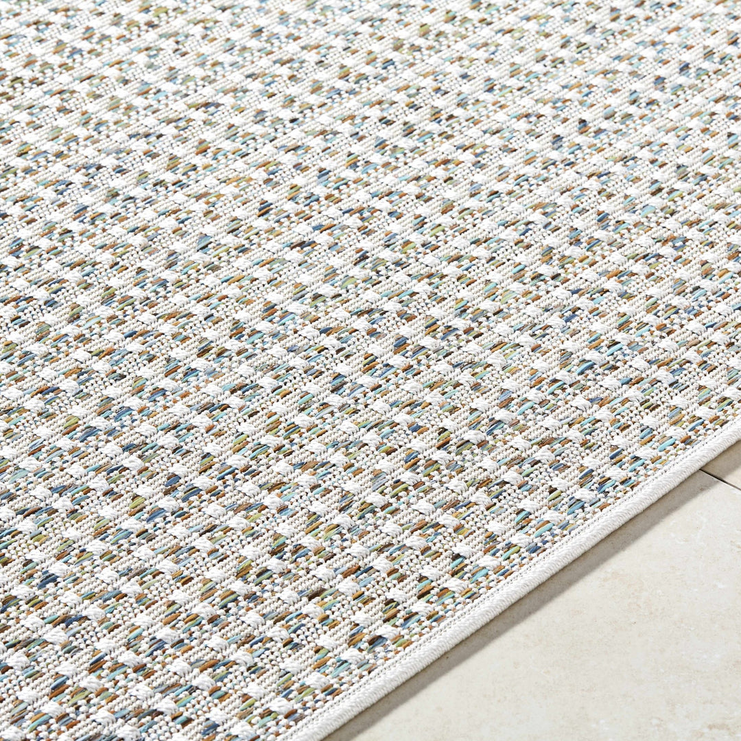 Ataret Modern Style Ivory Outdoor Area Rug - The Rug Decor