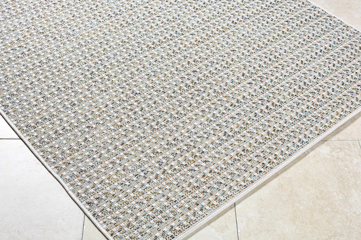 Ataret Modern Style Ivory Outdoor Area Rug - The Rug Decor
