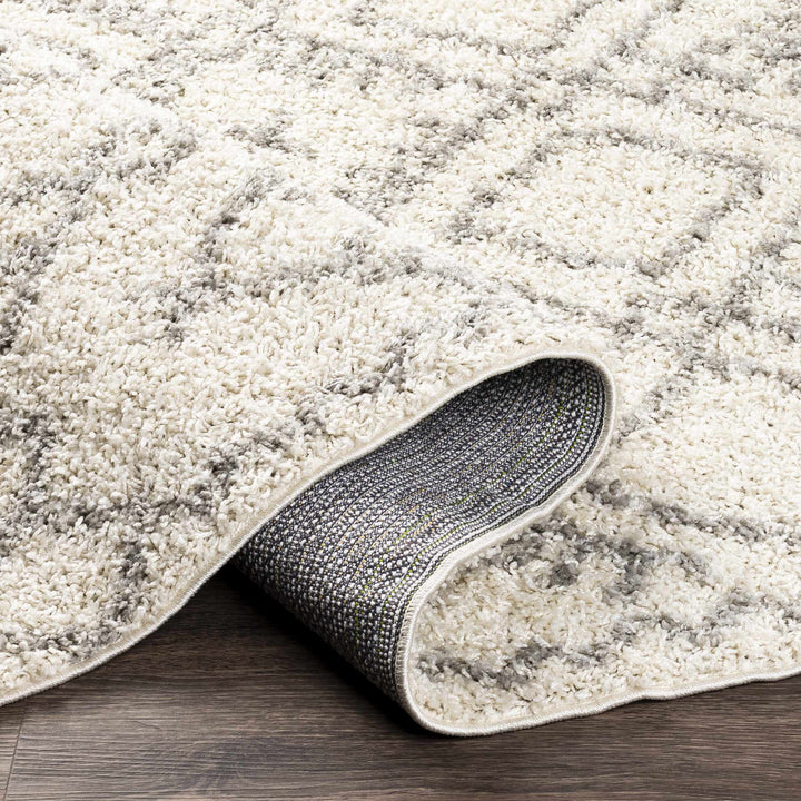 Atascadero Modern Geometrical Design Ivory And Gray Area Rug
