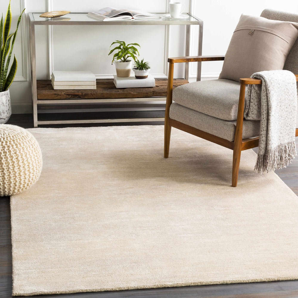 Atlas Beige Modern Style Hand Knotted Area Rug - The Rug Decor