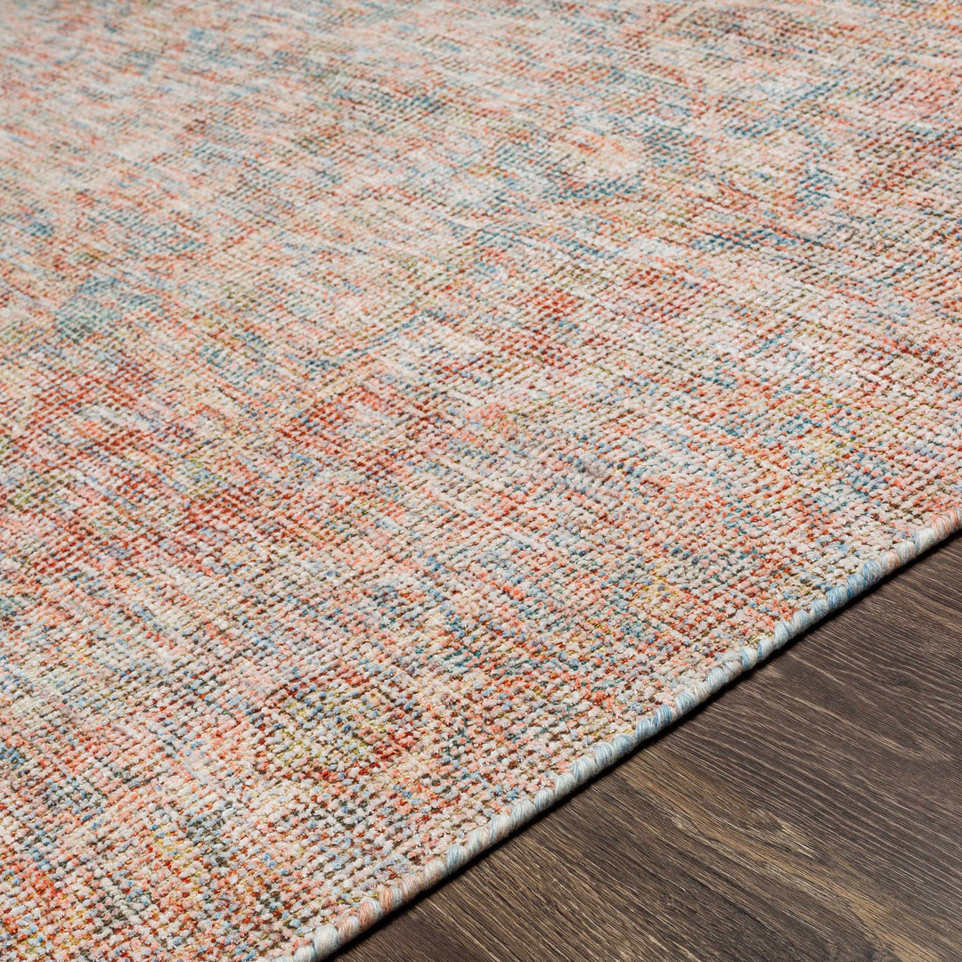Atulayan Traditional Rust And Blue Hand Woven Rug