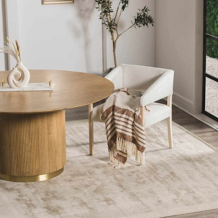 Auchtermuchty Modern Style Gray Hand Loomed Area Rug - The Rug Decor