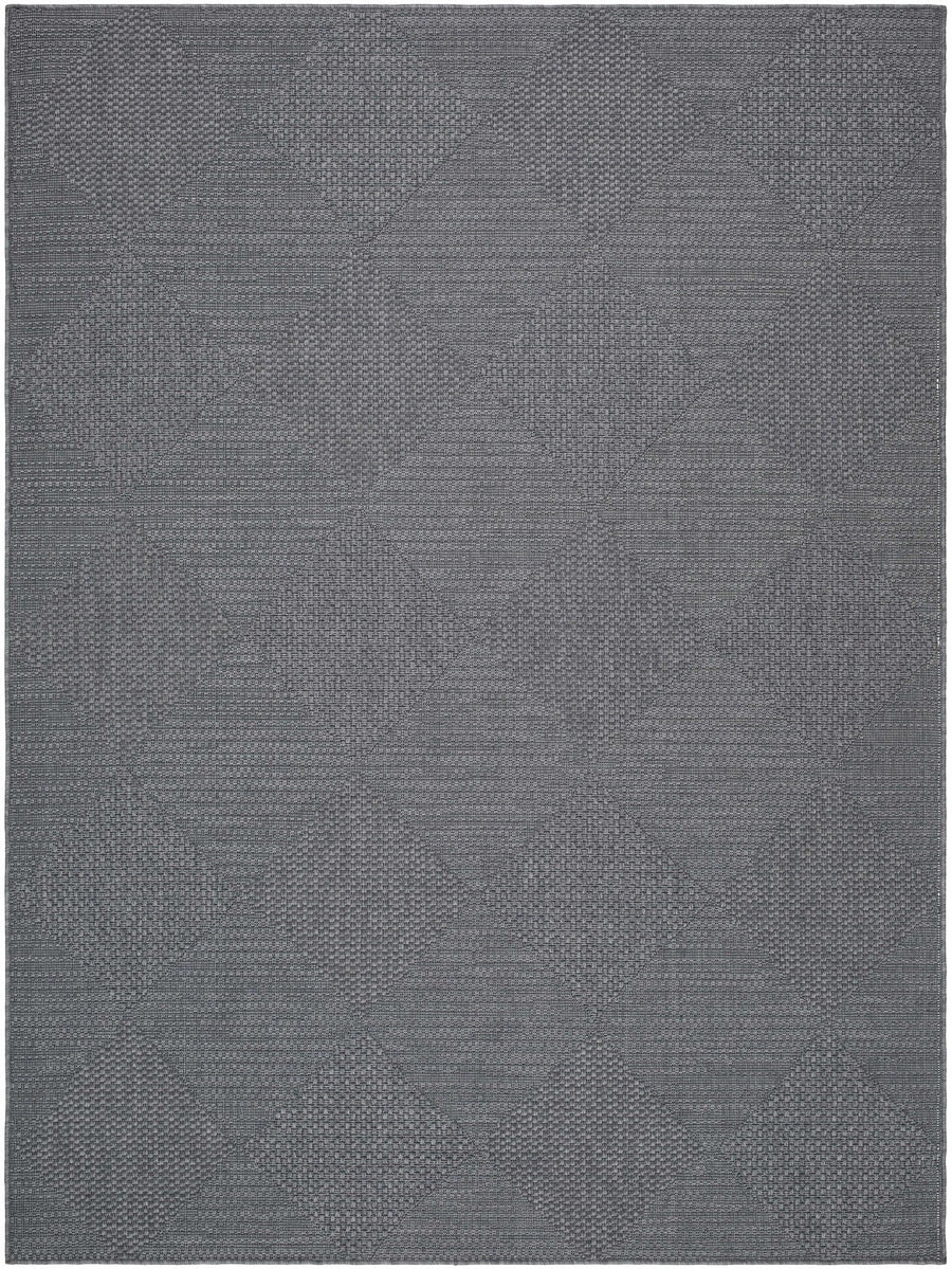 Aulani Modern Geometrical Charcoal And Gray Area Rug - The Rug Decor