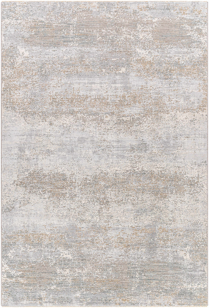 Avani Abstract Design Gray And Beige Rug