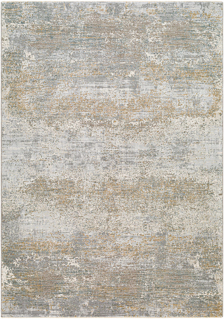 Avani Abstract Design Gray And Beige Rug