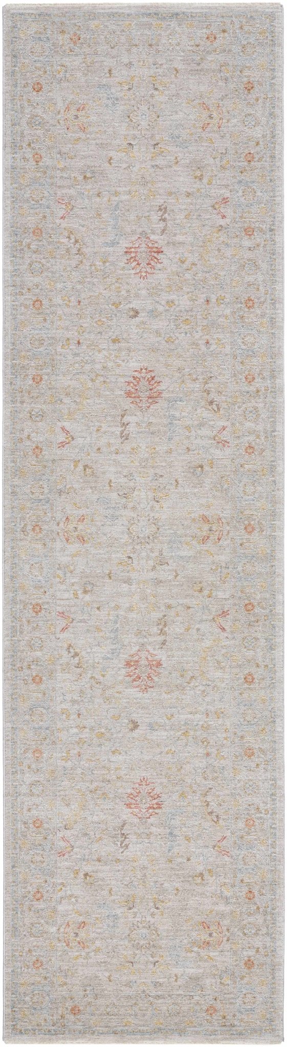 Awena Traditional Style Beige And Blue Rug - The Rug Decor