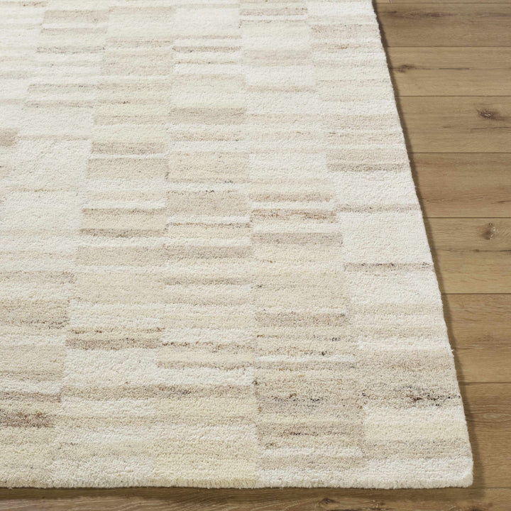 Axelle Contemporary Abstract Beige Hand Tufted Area Rug - The Rug Decor