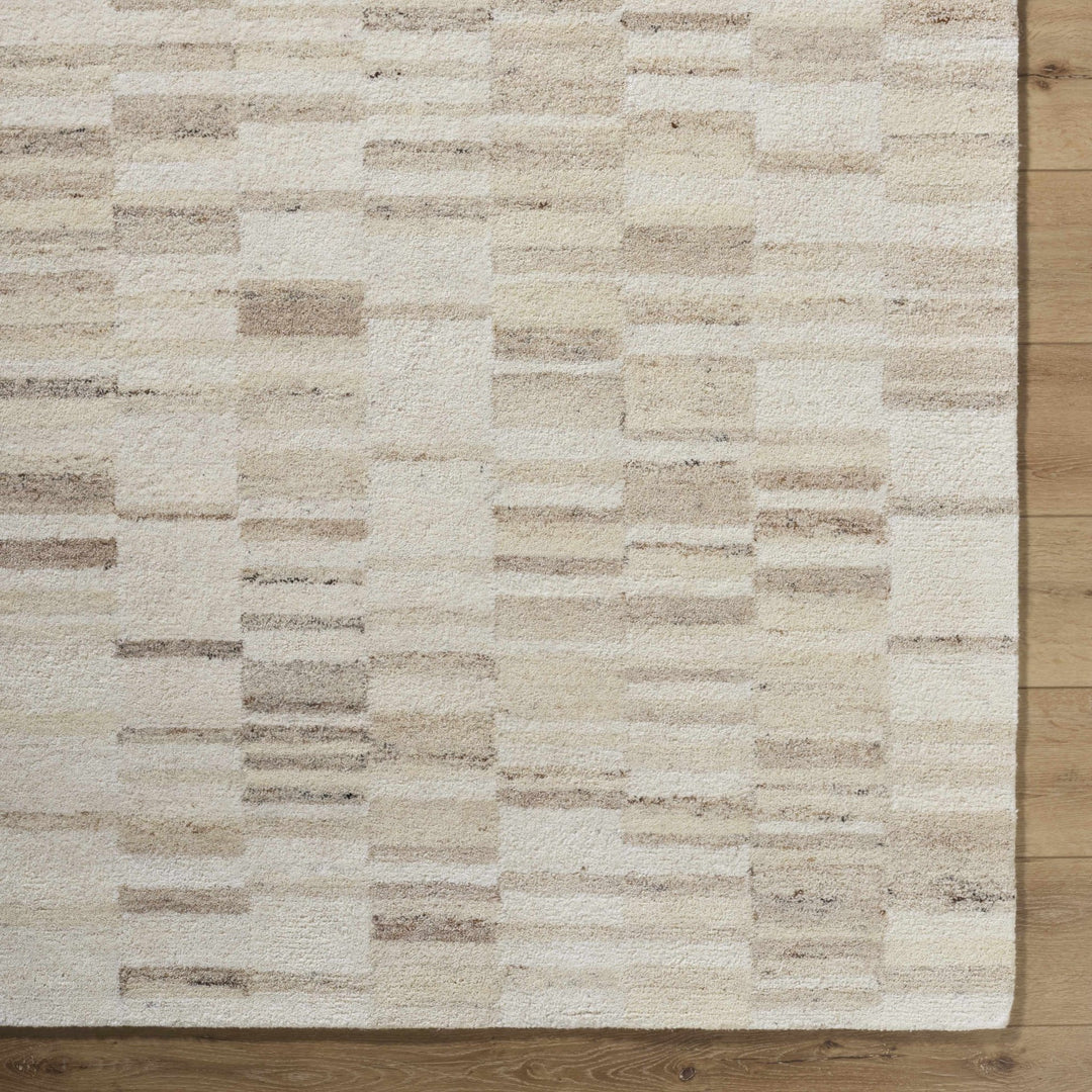 Axelle Contemporary Abstract Beige Hand Tufted Area Rug - The Rug Decor
