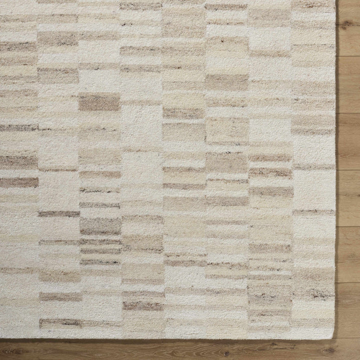 Axelle Contemporary Abstract Beige Hand Tufted Area Rug - The Rug Decor
