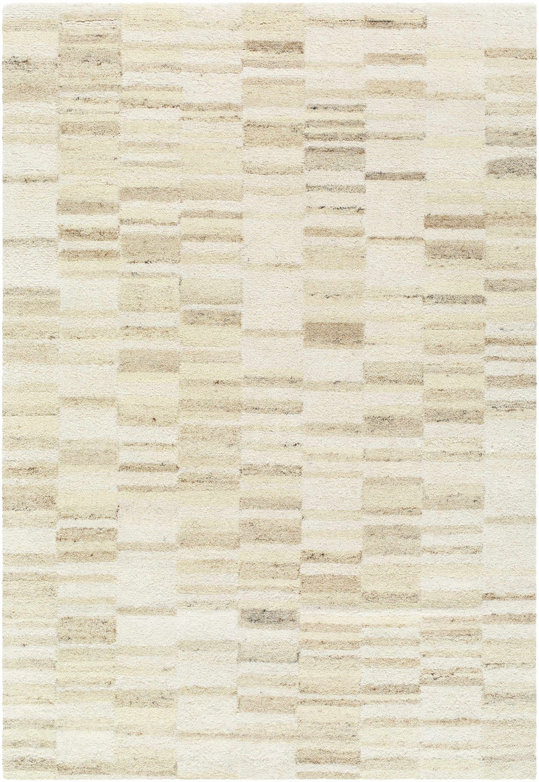 Axelle Contemporary Abstract Beige Hand Tufted Area Rug - The Rug Decor