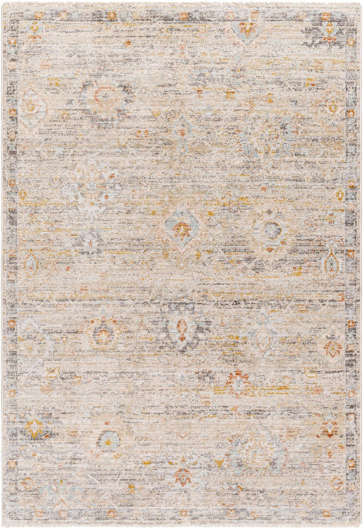 Ayane Traditional Oushak Beige And Gray Rug - The Rug Decor