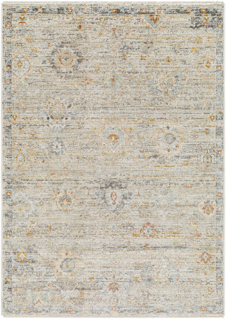 Ayane Traditional Oushak Beige And Gray Rug - The Rug Decor