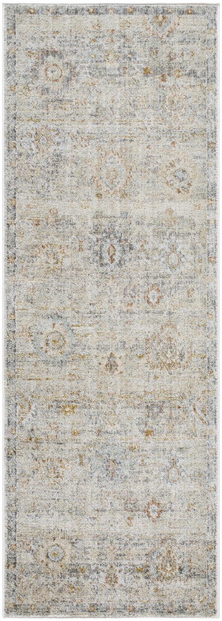 Ayane Traditional Oushak Beige And Gray Rug - The Rug Decor