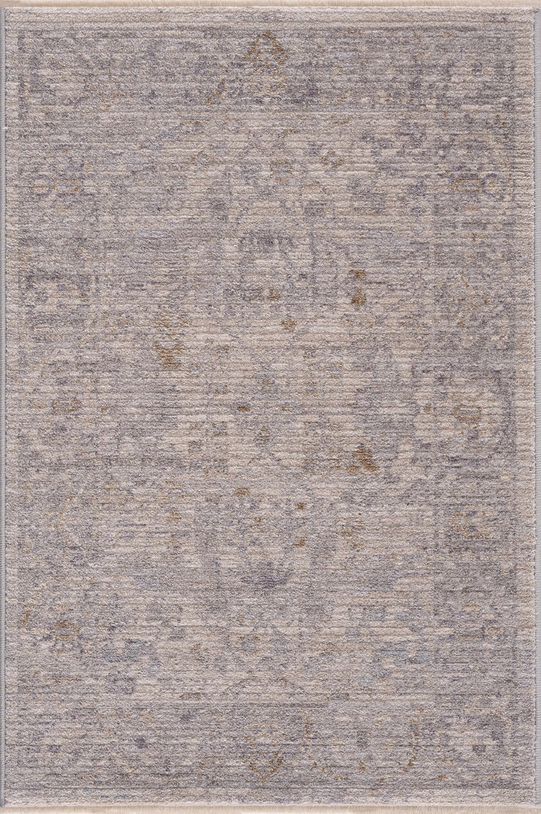 Ayarn Traditional Style Beige And Gray Area Rug - The Rug Decor