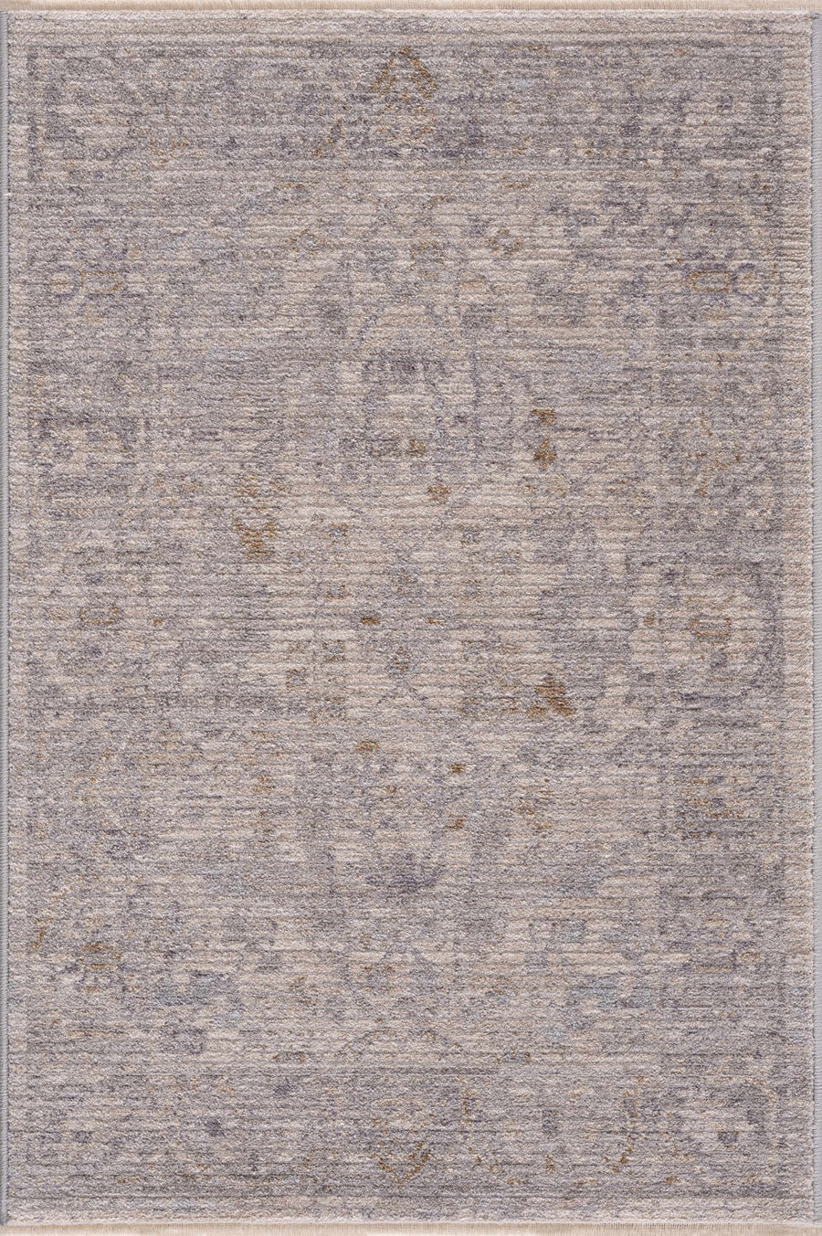 Ayarn Traditional Style Beige And Gray Area Rug - The Rug Decor