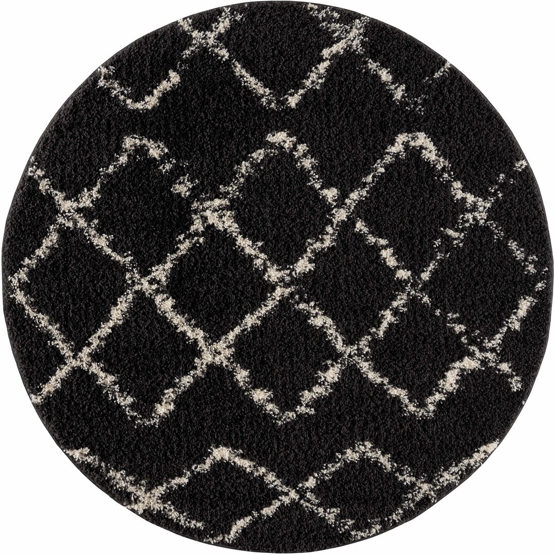 Ayden Black And Beige Modern Style Area Rug - The Rug Decor