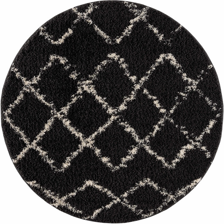 Ayden Black And Beige Modern Style Area Rug - The Rug Decor