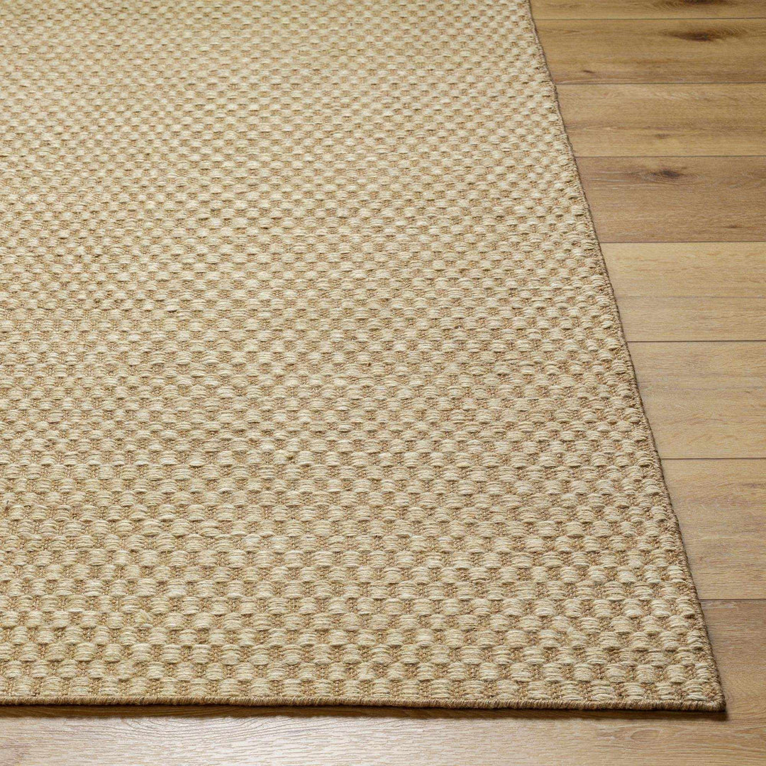 Ayers Contemporary Tan And Beige Area Rug - The Rug Decor