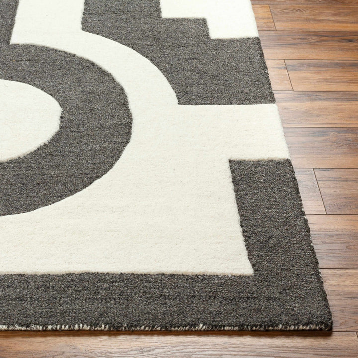 Ayoka Contemporary Style Beige And Gray Hand Tufted Wool Rug - The Rug Decor