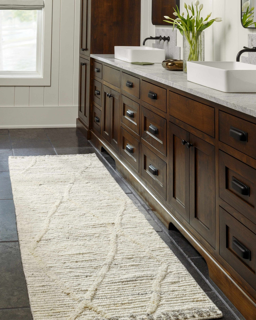 Aysu Contemporary Geometrical Beige Rug - The Rug Decor