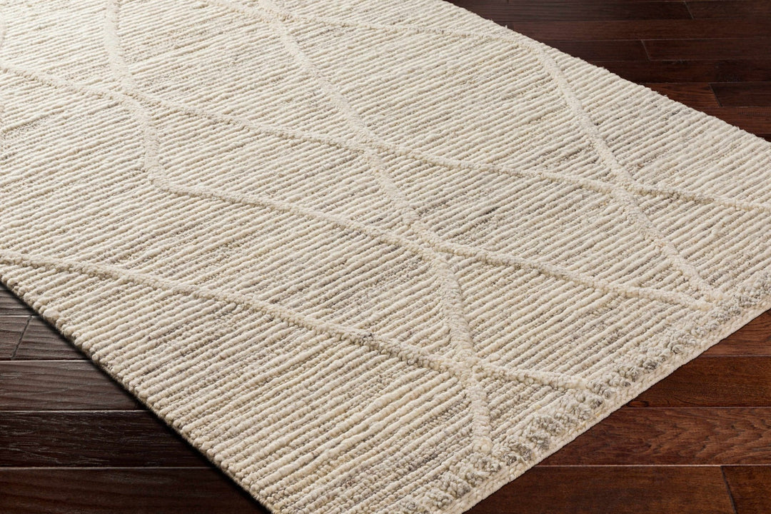 Aysu Contemporary Geometrical Beige Rug - The Rug Decor