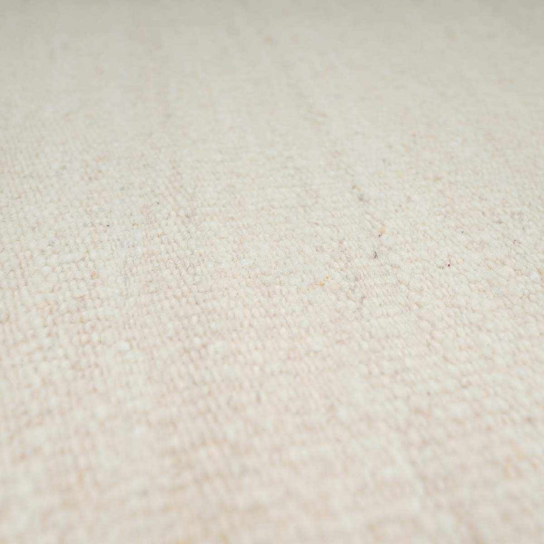 Ayumu Modern Solid Ivory Wool Area Rug - The Rug Decor