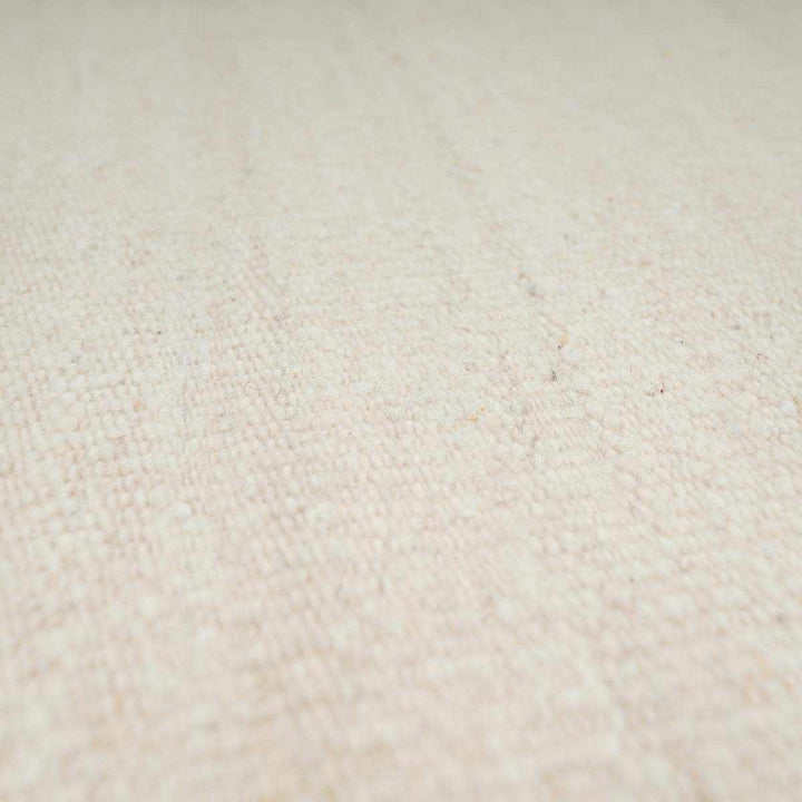 Ayumu Modern Solid Ivory Wool Area Rug - The Rug Decor