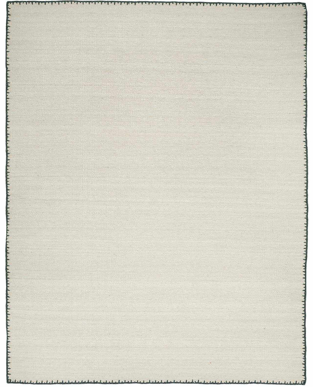 Ayumu Modern Solid Ivory Wool Area Rug - The Rug Decor
