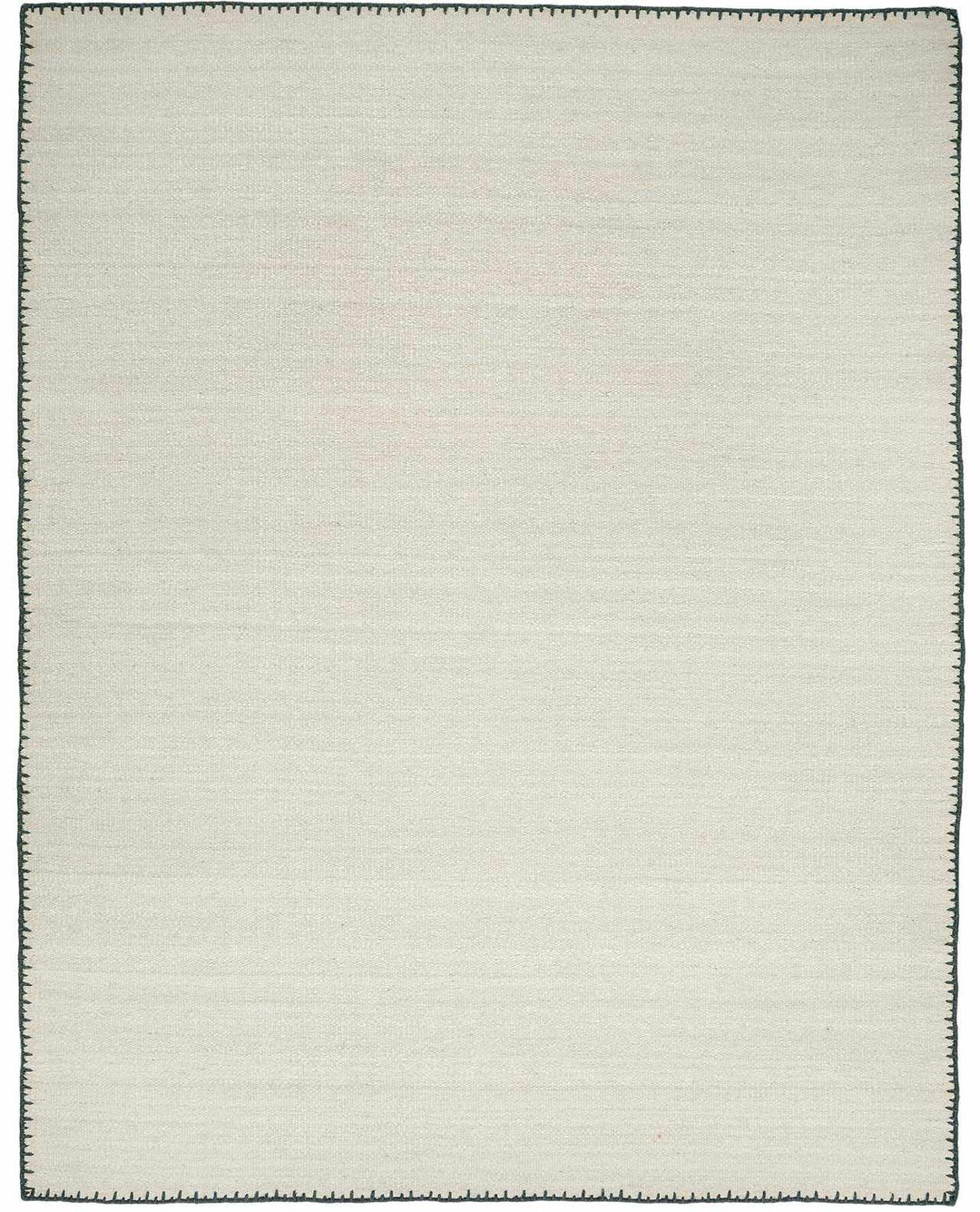 Ayumu Modern Solid Ivory Wool Area Rug - The Rug Decor