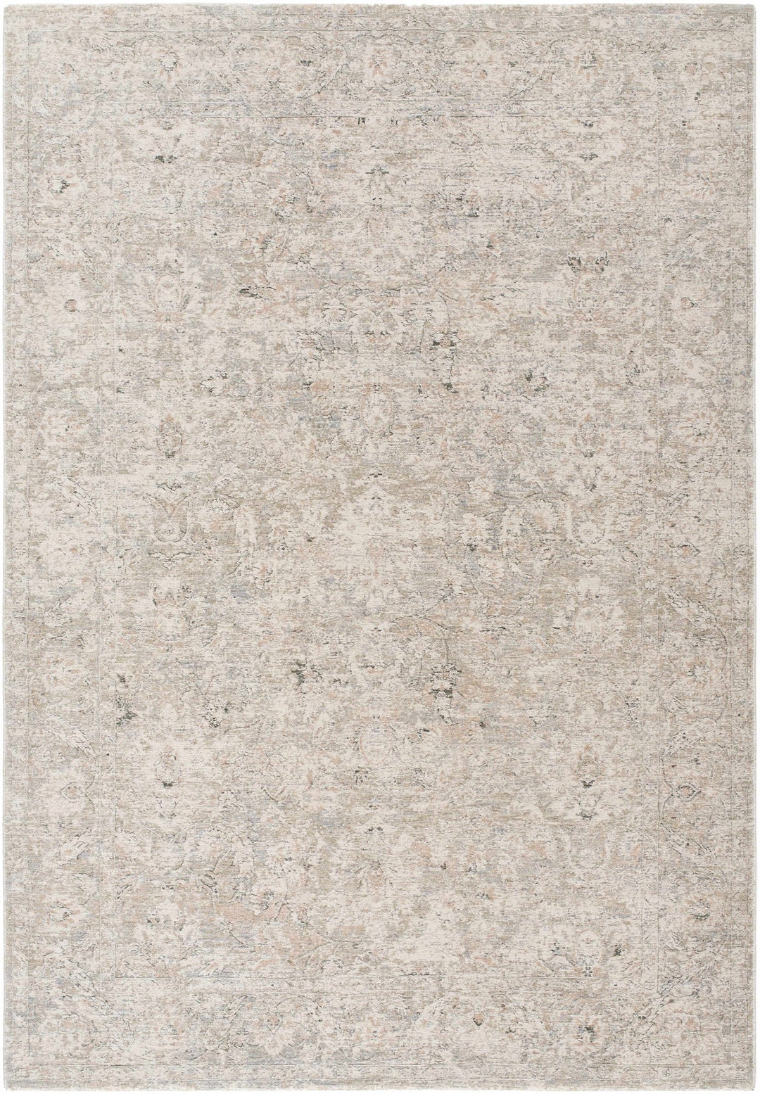 Azania Traditional Beige And Gray Area Rug - The Rug Decor