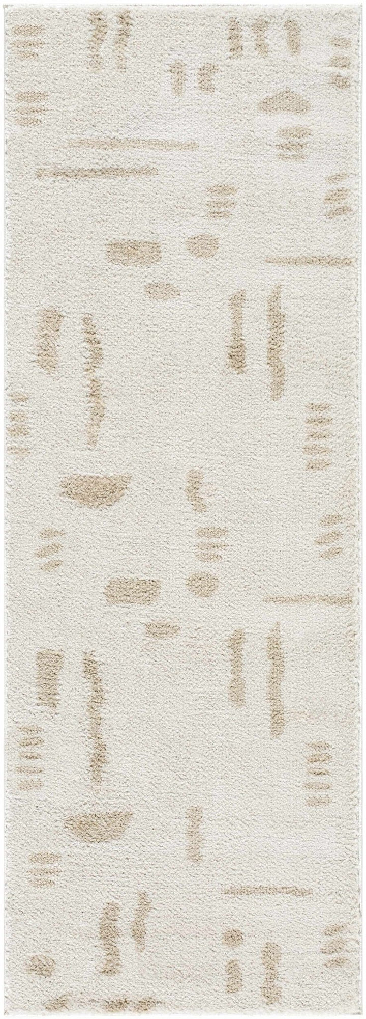 Azriel Contemporary Style Beige Washable Area Rug - The Rug Decor