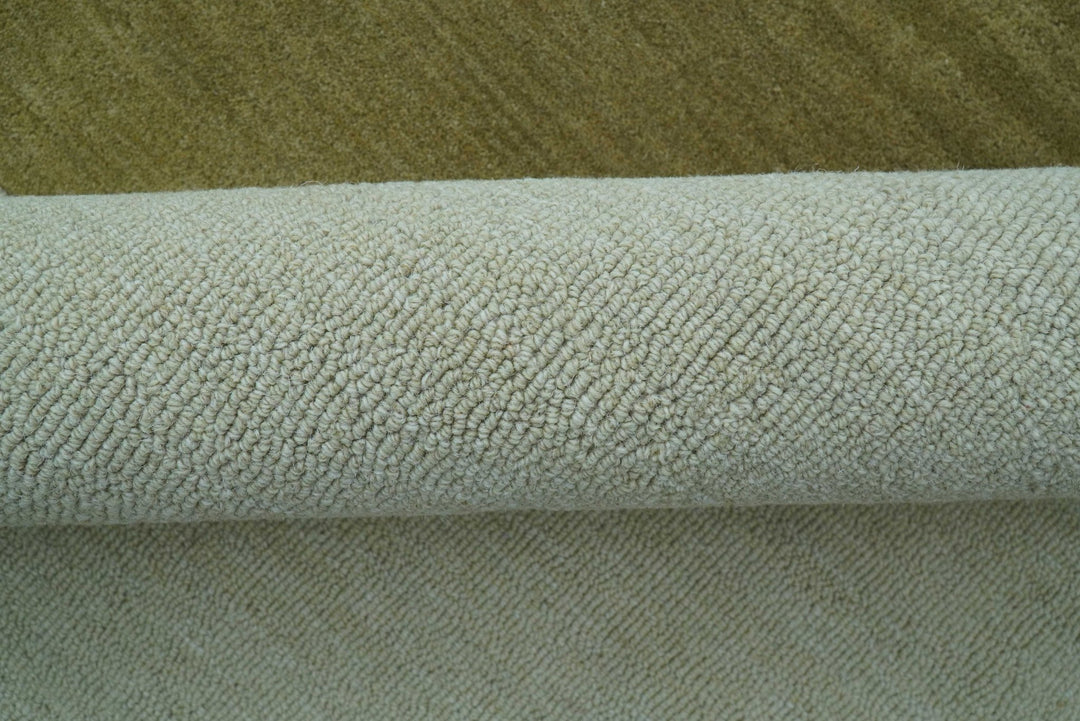 Azure Custom Made Modern Design Beige And Gray Hand Tufted Wool Rug - The Rug Decor