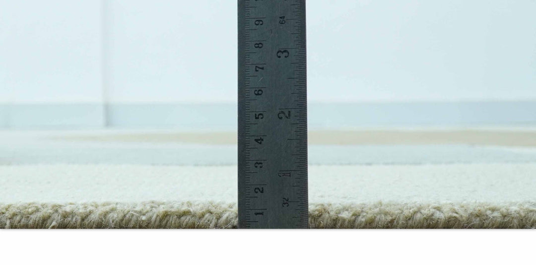 Azure Custom Made Modern Design Beige And Gray Hand Tufted Wool Rug - The Rug Decor