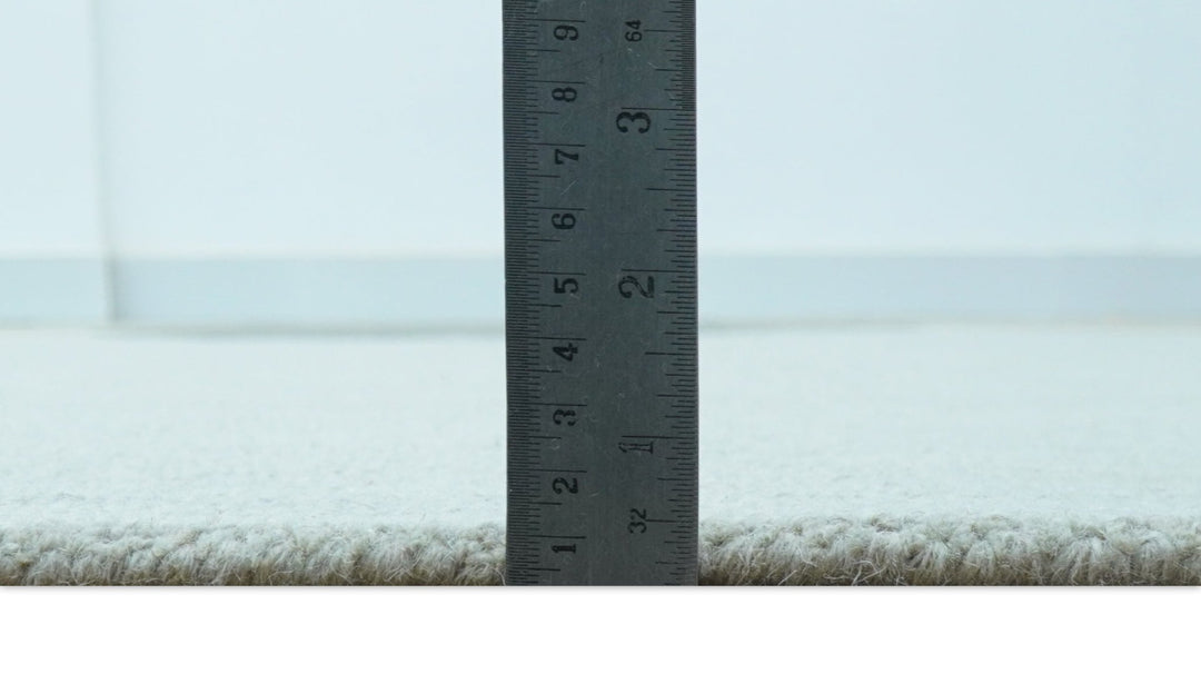 Azure Custom Made Modern Design Gray and Brown Hand Tufted Wool Rug - The Rug Decor