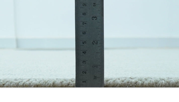 Azure Custom Made Modern Design Gray and Brown Hand Tufted Wool Rug - The Rug Decor