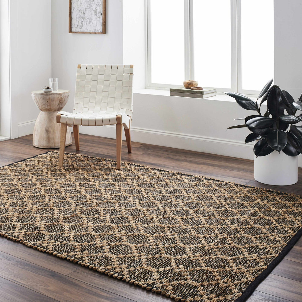 Baara Camel Modern Style Hand Woven Cotton Rug - The Rug Decor
