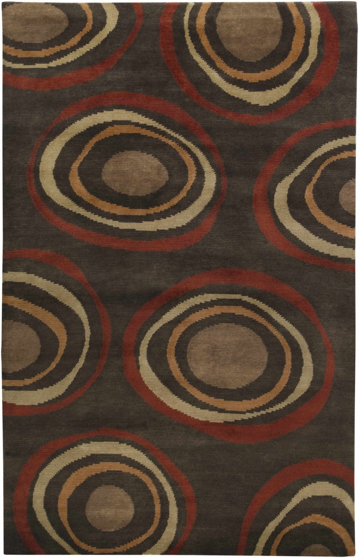 Bahama Contemporary Brown Area Carpet - The Rug Decor