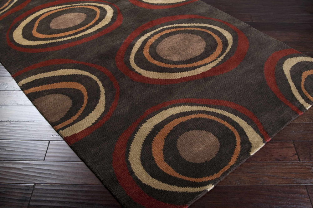 Bahama Contemporary Brown Area Carpet - The Rug Decor