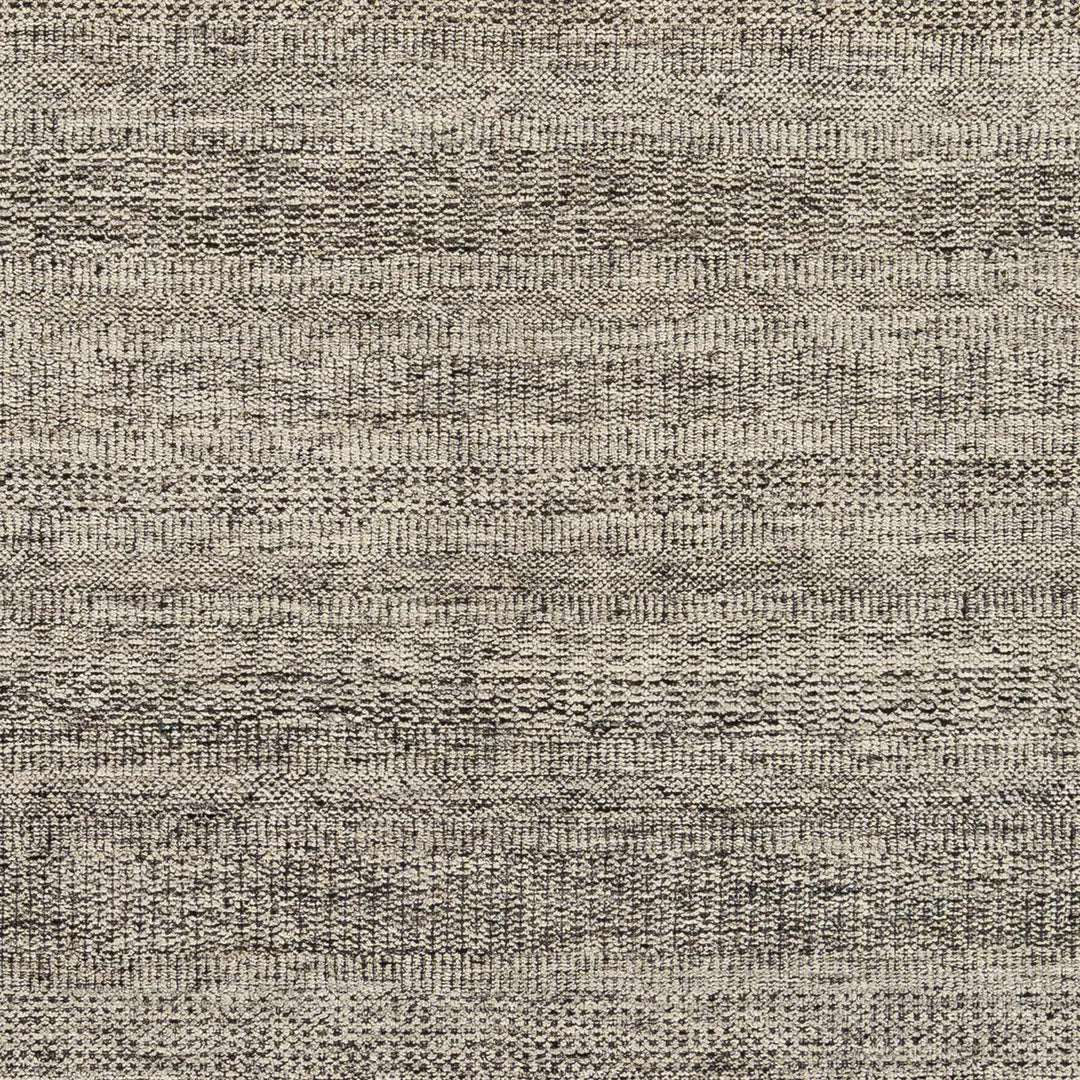 Balaclava Beige And Black Modern Style Hand Knotted Area Rug - The Rug Decor