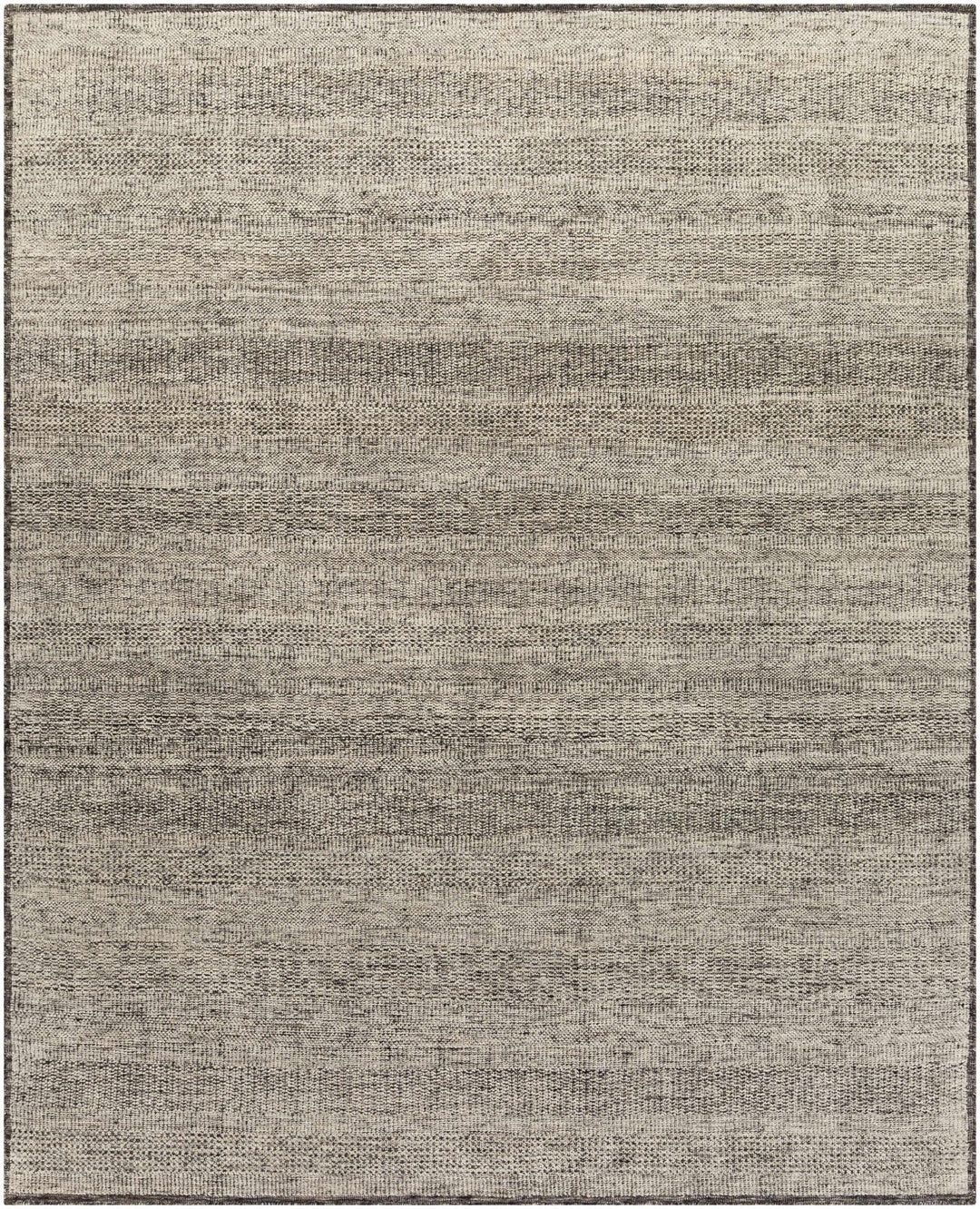 Balaclava Beige And Black Modern Style Hand Knotted Area Rug - The Rug Decor