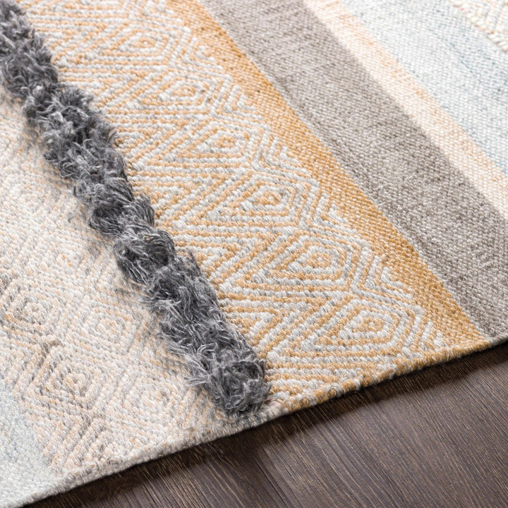 Ballinrobe Beige And Gray Modern Style Hand Woven Area Rug - The Rug Decor