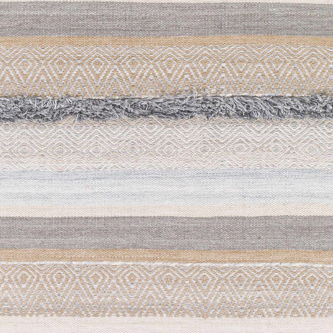 Ballinrobe Beige And Gray Modern Style Hand Woven Area Rug - The Rug Decor