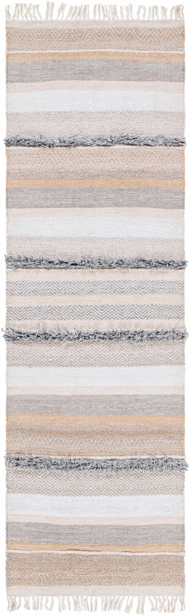 Ballinrobe Beige And Gray Modern Style Hand Woven Area Rug - The Rug Decor