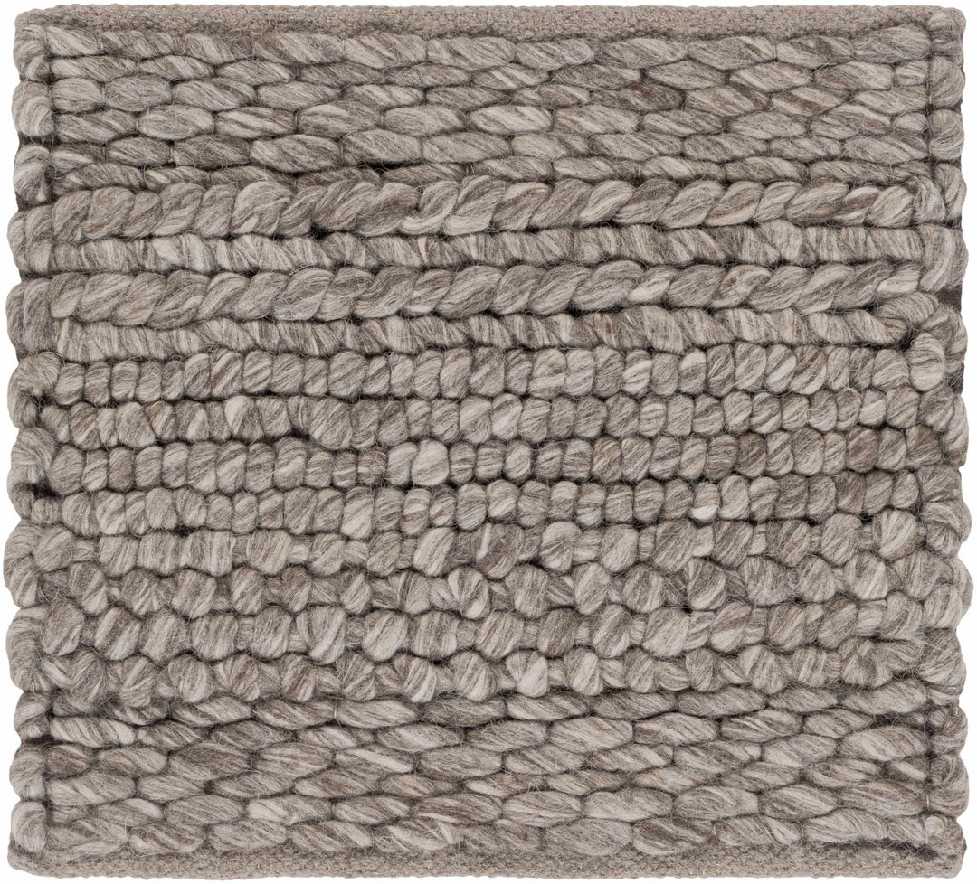 Ballymena Taupe Contemporary Style Hand Woven Area Rug - The Rug Decor