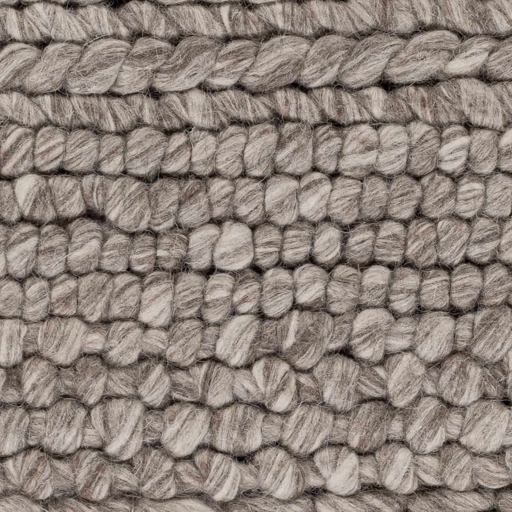 Ballymena Taupe Contemporary Style Hand Woven Area Rug - The Rug Decor
