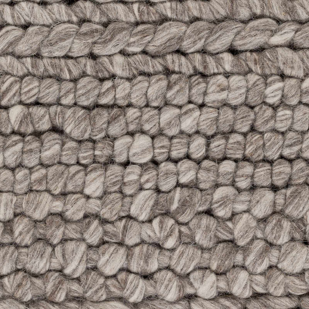 Ballymena Taupe Contemporary Style Hand Woven Area Rug - The Rug Decor