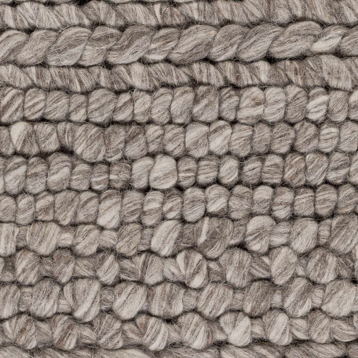 Ballymena Taupe Contemporary Style Hand Woven Area Rug - The Rug Decor