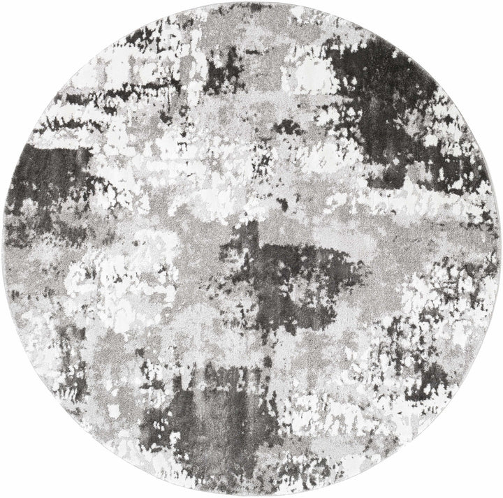 Balmat Modern Abstract Design Ivory And Gray Area Rug - The Rug Decor